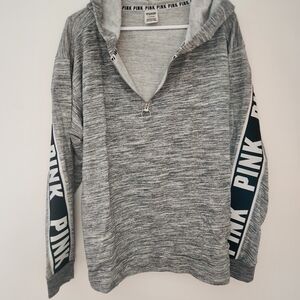 Gray PINK Victoria's Secret Women's Sweater Size L